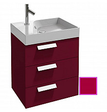 Тумба малиновый глянец 59,5 см Jacob Delafon Rythmik EB1307-R3