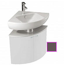 Угловая тумба светло-коричневый глянец 67,9 см Jacob Delafon Odeon Up EB864-G80