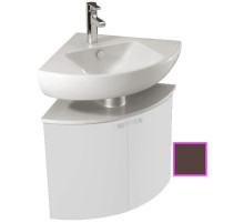 Угловая тумба ледяной коричневый глянец 67,9 см Jacob Delafon Odeon Up EB864-N23