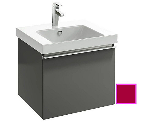 Купить Тумба малиновый глянец 57 см Jacob Delafon Odeon Up EB877-R3 в магазине сантехники Santeh-Crystal.ru