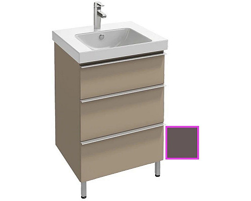 Заказать Тумба светло-коричневый глянец 57 см Jacob Delafon Odeon Up EB990-G80 в магазине сантехники Santeh-Crystal.ru