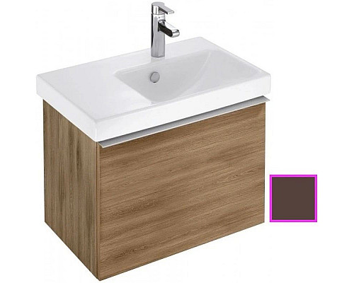 Купить Тумба ледяной коричневый глянец 62 см Jacob Delafon Odeon Up EB886-N23 в магазине сантехники Santeh-Crystal.ru