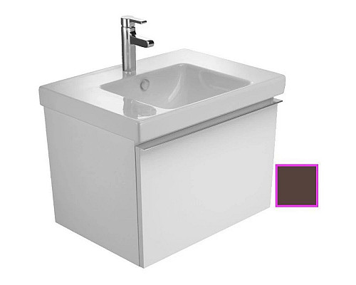 Приобрести Тумба ледяной коричневый глянец 67 см Jacob Delafon Odeon Up EB860-N23 в магазине сантехники Santeh-Crystal.ru