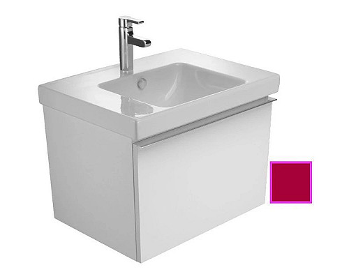 Заказать Тумба малиновый глянец 67 см Jacob Delafon Odeon Up EB860-R3 в магазине сантехники Santeh-Crystal.ru