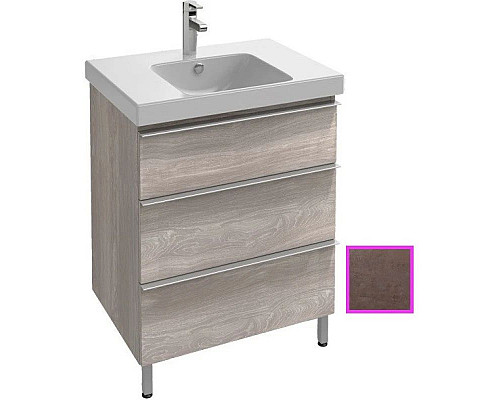 Купить Тумба медный бетон 67 см Jacob Delafon Odeon Up EB992-N28 в магазине сантехники Santeh-Crystal.ru