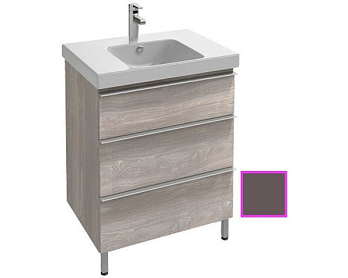 Купить Тумба светло-коричневый глянец 67 см Jacob Delafon Odeon Up EB992-G80 в магазине сантехники Santeh-Crystal.ru