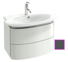 Тумба серый антрацит глянец 66 см Jacob Delafon Presquile EB1103-442