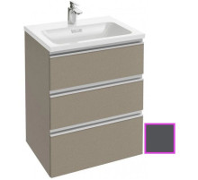 Тумба серый антрацит глянец 60 см Jacob Delafon Vox EB2050-RA-442