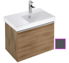 Тумба серый антрацит глянец 62 см Jacob Delafon Odeon Up EB886-442