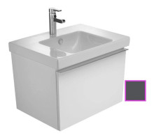 Тумба серый антрацит глянец 67 см Jacob Delafon Odeon Up EB860-442