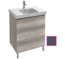 Тумба серый антрацит 67 см Jacob Delafon Odeon Up EB992-N14