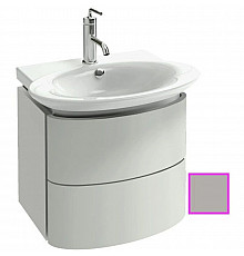 Тумба серый титан глянец 50 см Jacob Delafon Presquile EB1102-N21