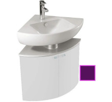 Угловая тумба сливовый глянец 67,9 см Jacob Delafon Odeon Up EB864-F26