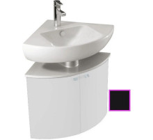 Угловая тумба черный матовый 67,9 см Jacob Delafon Odeon Up EB864-M61