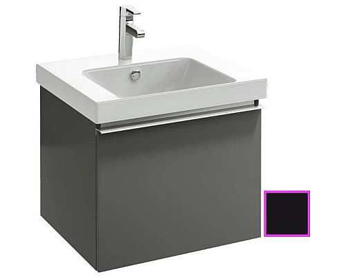 Купить Тумба черный матовый 57 см Jacob Delafon Odeon Up EB877-M61 в магазине сантехники Santeh-Crystal.ru