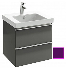 Тумба сливовый глянец 57 см Jacob Delafon Odeon Up EB878-F26