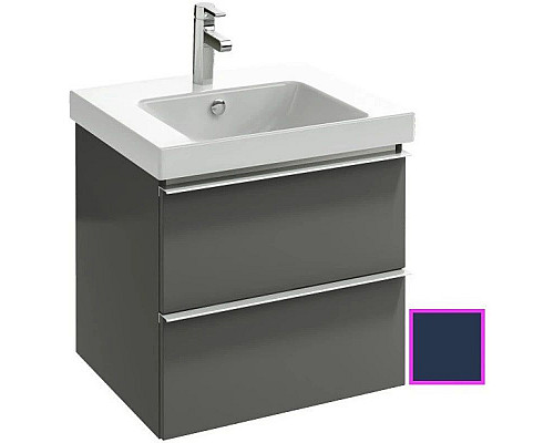 Приобрести Тумба темно-синий глянец 57 см Jacob Delafon Odeon Up EB878-G98 в магазине сантехники Santeh-Crystal.ru