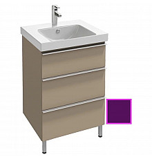 Тумба сливовый глянец 57 см Jacob Delafon Odeon Up EB990-F26