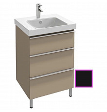 Тумба черный матовый 57 см Jacob Delafon Odeon Up EB990-M61