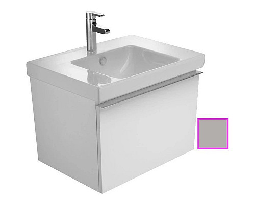 Заказать Тумба серый титан глянец 67 см Jacob Delafon Odeon Up EB860-N21 в магазине сантехники Santeh-Crystal.ru