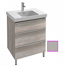 Тумба серый титан глянец 67 см Jacob Delafon Odeon Up EB992-N21