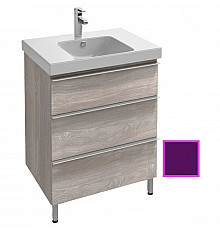 Тумба сливовый глянец 67 см Jacob Delafon Odeon Up EB992-F26