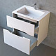 Заказать Тумба белый 61,6 см Jorno Modul Mol.01.62/P/W в магазине сантехники Santeh-Crystal.ru