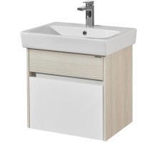 Тумба белый глянец/ясень фабрик 54 см Акватон Верди 1A206701VDAV0