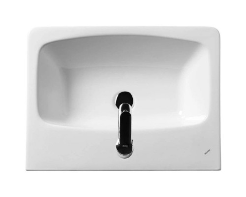 Купить Тумба с раковиной белый глянец/ясень фабрик 60 см Акватон Верди 1A2067K1VDAV0 в магазине сантехники Santeh-Crystal.ru