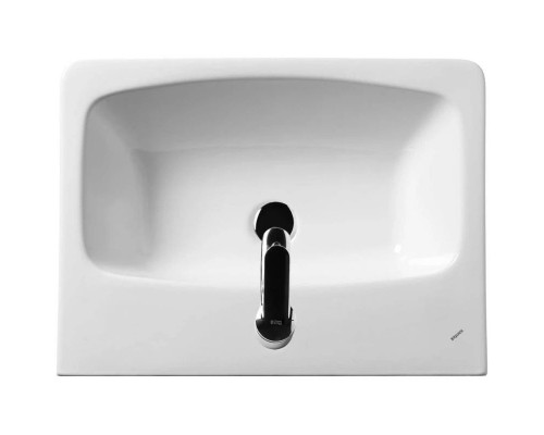 Заказать Тумба с раковиной белый глянец/серый кашемир 55 см Акватон Скай 1A2381K1SY010 в магазине сантехники Santeh-Crystal.ru