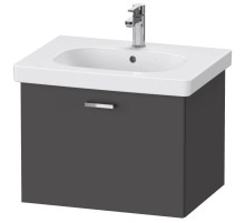 Тумба графит матовый 60 см Duravit XBase XB607004949