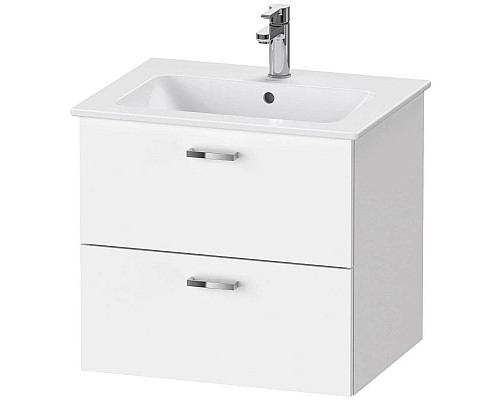 Приобрести Тумба белый матовый 60 см Duravit XBase XB612001818 в магазине сантехники Santeh-Crystal.ru