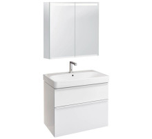 Комплект мебели белый глянец 74,7 см Geberit Smyle Square 529.353.00.7