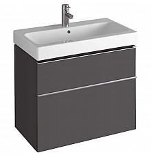 Тумба темно-серый матовый 74 см Geberit iCon 841376000