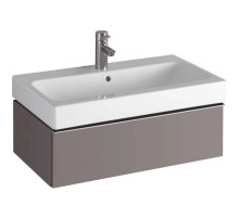 Тумба платина глянец 74 см Geberit iCon 840277000