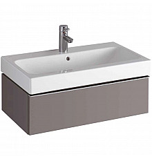 Тумба платина глянец 74 см Geberit iCon 840277000