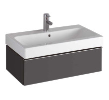 Тумба темно-серый матовый 74 см Geberit iCon 841276000