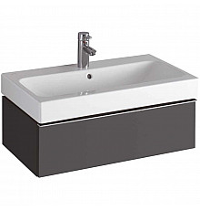 Тумба темно-серый матовый 74 см Geberit iCon 841276000