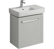 Тумба светло-серый глянец/светло-серый матовый 59 см Geberit Renova Compact 862066000