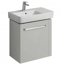 Тумба светло-серый глянец/светло-серый матовый 59 см Geberit Renova Compact 862066000