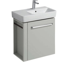 Тумба светло-серый глянец/светло-серый матовый 59 см Geberit Renova Compact 862266000