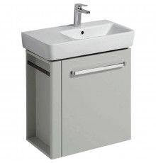 Тумба светло-серый глянец/светло-серый матовый 59 см Geberit Renova Compact 862266000