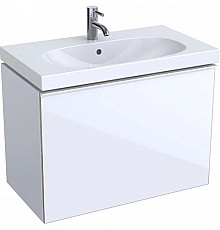 Тумба белый глянец 74 см Geberit Acanto 500.615.01.2