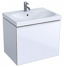 Тумба белый глянец 64 см Geberit Acanto 500.610.01.2