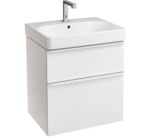 Тумба белый глянец 58,4 см Geberit Smyle Square 500.352.00.1