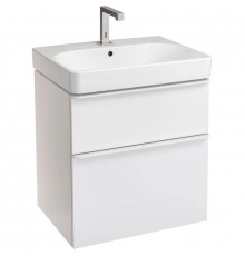 Тумба белый глянец 58,4 см Geberit Smyle Square 500.352.00.1