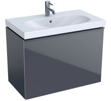 Тумба темно-серый глянец/темно-серый матовый 74 см Geberit Acanto 500.615.JK.2