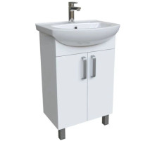 Тумба с раковиной белый глянец 55 см IDDIS Optima Home OPH55WFi95K