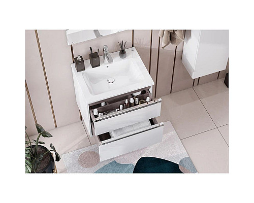 Santeh-Crystal.ru: Тумба белый глянец 58,5 см Roca The Gap 857550806 Купить Тумба белый глянец 58,5 см Roca The Gap 857550806 в магазине сантехники Santeh-Crystal.ru