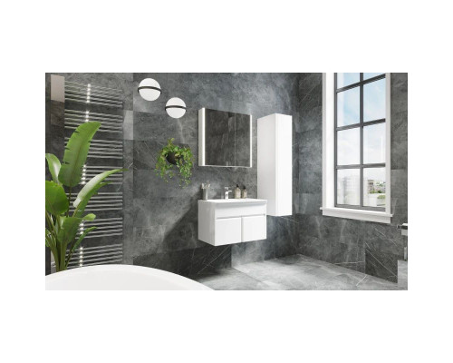 Купить Тумба белый глянец 67,7 см Roca Up ZRU9303011 в магазине сантехники Santeh-Crystal.ru